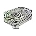 NEW TWIN SIZE ZEBRA PRINT SOLARON KOREAN MINK BLANKET