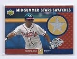 2003 Upper Deck Mid-Summer Stars Swatches Game Used Jersey #AJ Andruw Jones Atlanta Braves