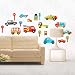 Cars & Signs - Large Wall Decals Stickers Appliques Home Decor