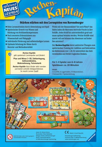 Ravensburger 25023 - Rechen-Kapitän