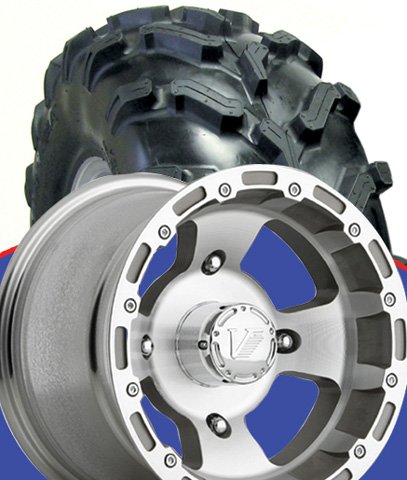 2006-2010 ARCTIC CAT PROWLER 161 BRUISER WHEEL KIT ON 25" A.C.T'S, Manufacturer: VISION WHEELS, Manufacturer Part Number: VW161212-CR, Clutch springs and metal discs sold separately unless otherwise stated, Stock Photo - Actual parts may vary.