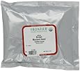 Frontier Mustard Seed, Brown Mustard Whole Certified Organic, 16 Ounce Bags (Pack of 3)