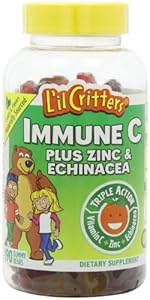L'il Critters Immune C Plus Zinc and Echinacea Gummy Bears, 190-Count