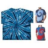 Gildan Tie-Dyes - Adult Two-Color Spiral Tee (80)