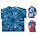 Gildan Tie-Dyes - Adult Two-Color Spiral Tee (80)
