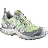 Salomon Women's XA Pro 3D Ultra Trail Running Shoe (Light Grass/ Pewter/ Light Grey) - 8