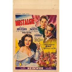 Heimweh nach dir Plakat Movie Poster (27 x 40 Inches - 69cm x 102cm) (1952) Belgian