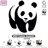 カプセル ネイチャーテクニカラーMONO WWF パンダマスコット 全4種セット