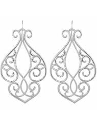 Sterling Silver Diamond Earrings - 0.33 Ct. -- LIFETIME WARRANTY