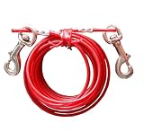 Favorite 20 Ft Medium Dog Tie-out Cable, Pet Tie-out Cable