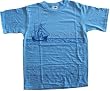 MEG AND DIA - Ship - Light Blue T-shirt