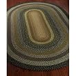 Safavieh Braided Collection BRD308A Multicolor Braided Cotton Oval Area Rug, 3 Feet by 5 Feet Oval (3 Feet x 5 Feet Oval)