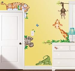 In The Jungle Large Wall Decals / Stickers