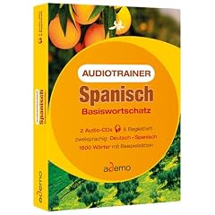 Audiotrainer Spanisch Basiswortschatz. 2 CDs: 1500 W�rter mit Beispiels�tzen