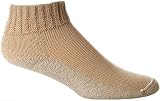 Diabetic Care Microfiber w/Silver Technology Qtr Diabetic Socks