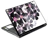 Buy : Flowers Decorative Protector Skin Decal Sticker for 15.4" Laptop Computer