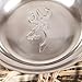 Browning Stainless Steel Pet Dish | Shadow Grass Blades | 11