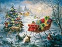Sunsout T'was the Night 500 Piece Jigsaw Puzzle