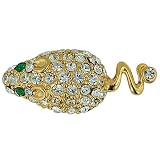 Little Gold Plated Mouse Animal Pin Brooch
