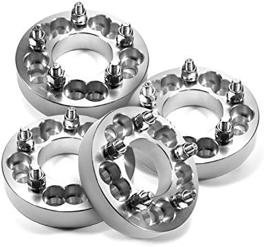 BlackNut Billet, Wheel Adapters, 4 Pack, PCD1 5x4.5" / 5x4.75", PCD2 5x4.5", I.D. 74mm, Thickness 1.25", Stud Thread Size 12X1.5mm