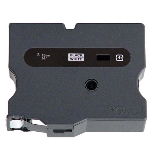New Brother International TX2411 P-Touch TX Laminated Tape Resists Water Grease Or Grime White