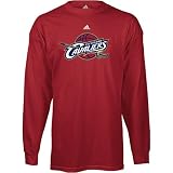 adidas Cleveland Cavaliers Primary Logo Long Sleeve T-Shirt