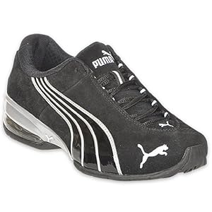 Buy PUMA Ladies Jago Cell Running Shoe, Black White by PUMA