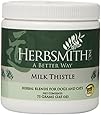 Herbsmith Milk Thistle Herbal Supplement for Dogs and Cats, 75gm Powder
