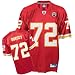 Glenn Dorsey Jersey: Reebok Red Replica #72 Kansas City Chiefs Jersey - XX-Large