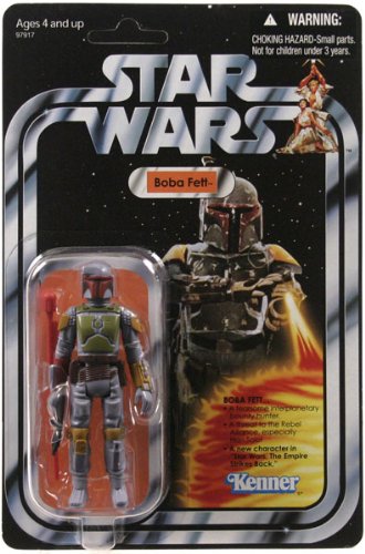 Star Wars 2010 Vintage-Style Carded Rocket-Firing Boba Fett Mail-Away