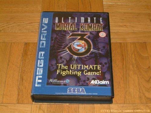 Childrens Toyshop  Video Games : Ultimate Mortal Kombat Sega Megadrive Game