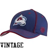 NHL Old Time Hockey Colorado Avalanche Royal Blue Aster Adjustable Hat