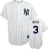 Babe Ruth Majestic Cooperstown Throwback New York Yankees Jersey
