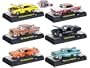 M2 Auto-Drags Cars Set of 6 Vehicles 1/64 Release 2