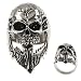316L CASTING STAINLESS STEEL SKULL RING WIDTH: 40mm