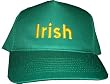 IRISH - Green Baseball Cap / Hat One Size Fits Most