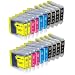 20 Druckerpatronen kompatibel f�r Brother LC-1000 LC-970