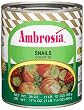 Ambrosia Snails, Vlg, 96-Count Can (Pack Of 3)