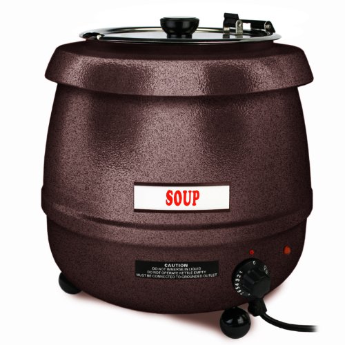 "Excellante SEJ32000C 10-1/2-Quart Stainless-Steel Soup Warmer, Brown" "Excellante SEJ32000C 10-1/2-Quart Stainless-Steel Soup Warmer, Brown"
