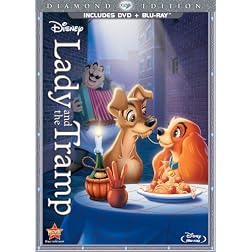 Lady and the Tramp (Diamond Edition Two-Disc Blu-ray/DVD Combo in DVD Packaging)