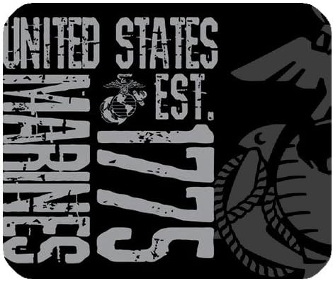 Custom US Marine Corps High Quality Printing Rectangle Mouse Pad Design Your Own Computer Mousepad