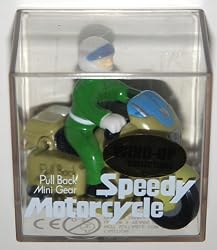 Pull Back Mini Gear, Wind-Up Collections - Speedy Motorcycle (1 Each)