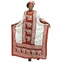 Elephant Line Caftan Kaftan with Matching Headwrap - Available in Several Colors