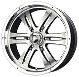 IMAGE OF MB Wheels Gunner 6 Anthracite Machined Wheel (20x8.5
