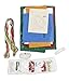 Bucilla Bath Felt Applique Ensemble Seat and Tank Cover Kit, 86164 Ho Ho Ho Santa