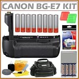 Canon BG-E7 Battery Grip for Canon 7D Digital SLR Camera + Accessory Kit