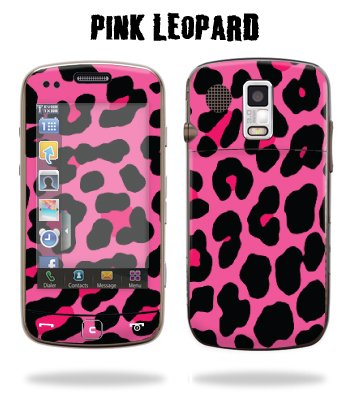 cell phone, SAMSUNG ROGUE SCH-U960 Cell Phone Protective Skin Decal Sticker Verizon - Pink Leopard