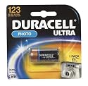 DURACELL DL123ABPK "ULTRA-LITHIUM" PHOTO BATTERY 3V.(PACK OF 6)