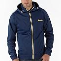Bench Mens Sarcastic Zip Tricot Hoody Blue