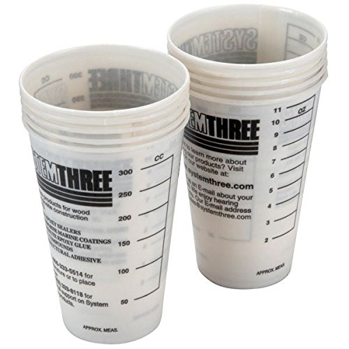 Mixing Cups, Graduated, 12 ounce, 10 pieces